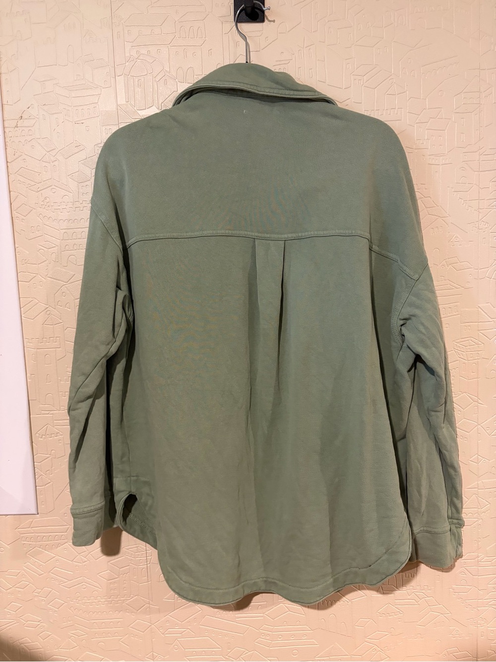 Z Supply All Day Knit Jacket- Avocado - Picture 3 of 3